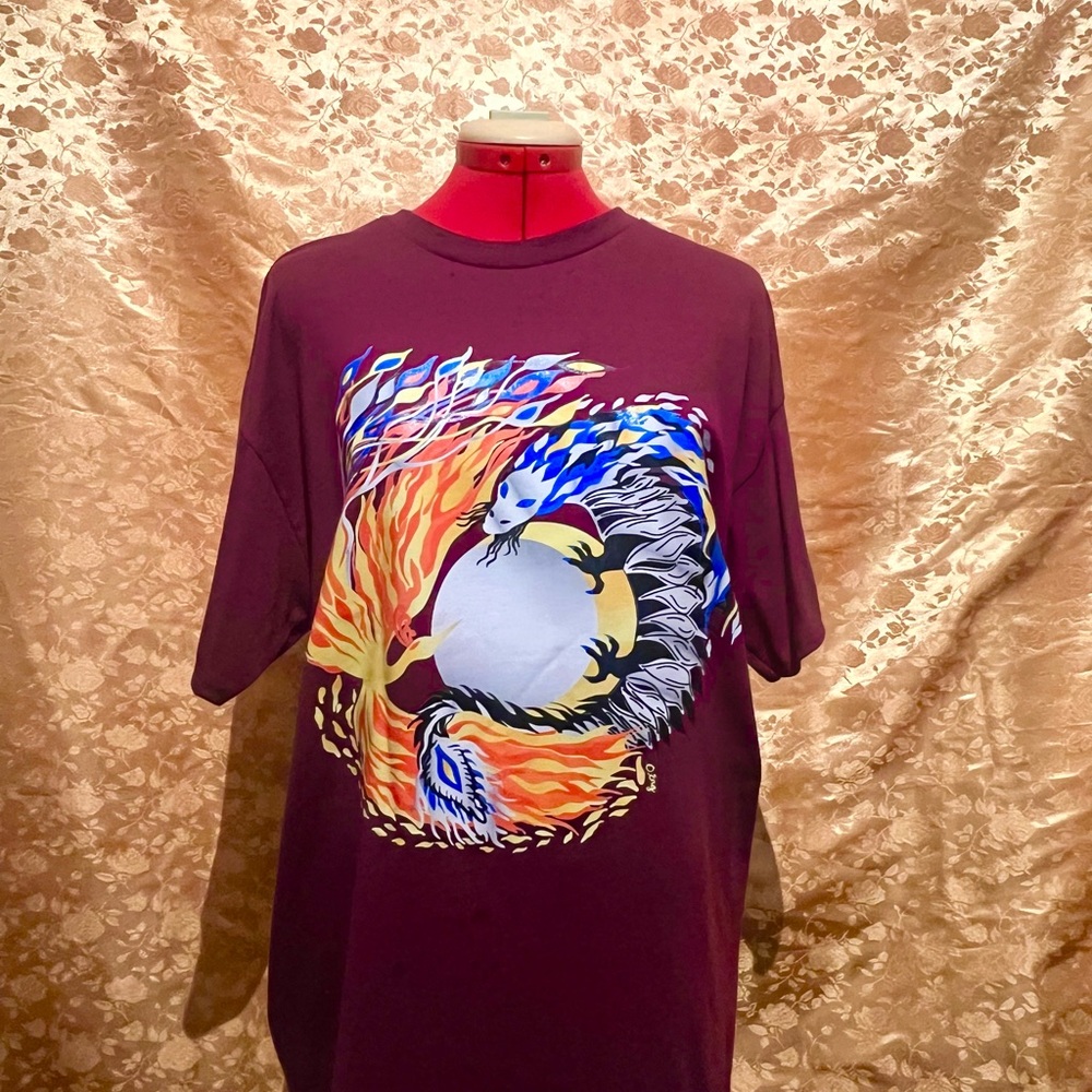 Fenghuang Phoenix and Dragon/ Yin Yang Shirt
